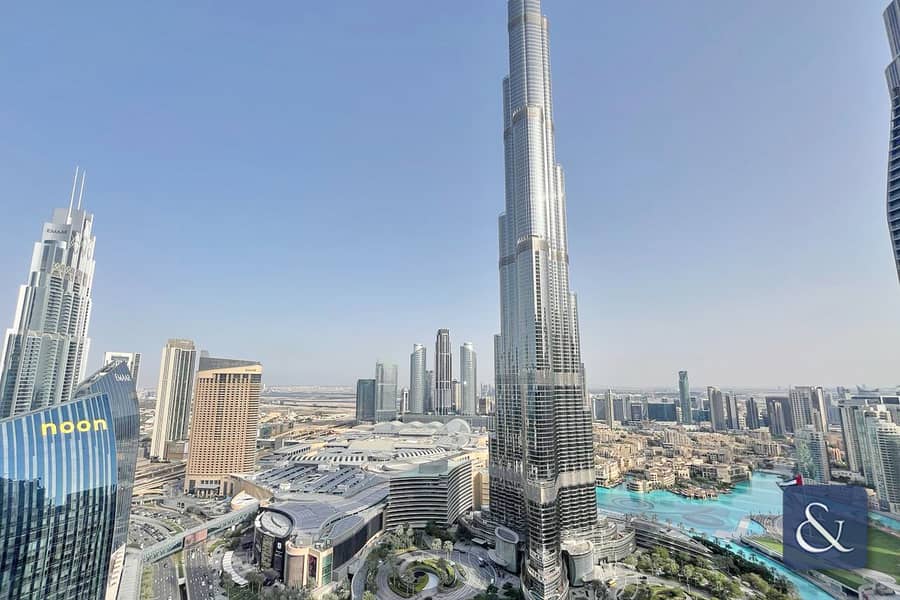 Exclusive | Burj View | Vacant | High Floor
