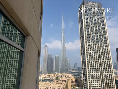 2 Bedroom Flat for Rent in Downtown Dubai, Dubai - Upgraded | Multiple Cheques | Burj View