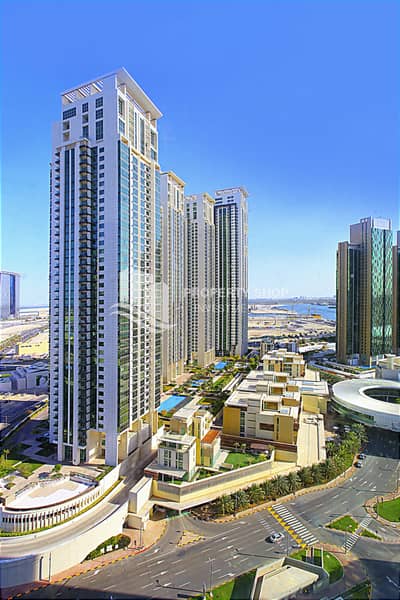 1 Bedroom Apartment for Sale in Al Reem Island, Abu Dhabi - 1-bedroom-apartment-al-reem-island-marina-square-ocean-terrace-view-3. JPG