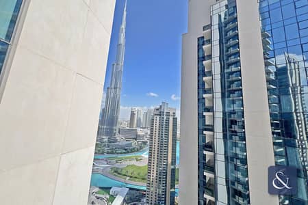 2 Bedroom Apartment for Sale in Downtown Dubai, Dubai - Burj Khalifa View | Vacant | High Floor