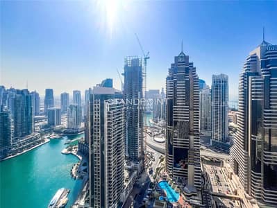 1 Bedroom Flat for Sale in Dubai Marina, Dubai - Marina and Sea Views | Vacant | Furnished