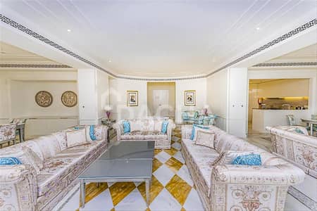4 Bedroom Apartment for Rent in Culture Village, Dubai - DUPLEX: Versace Furniture / Private Pool