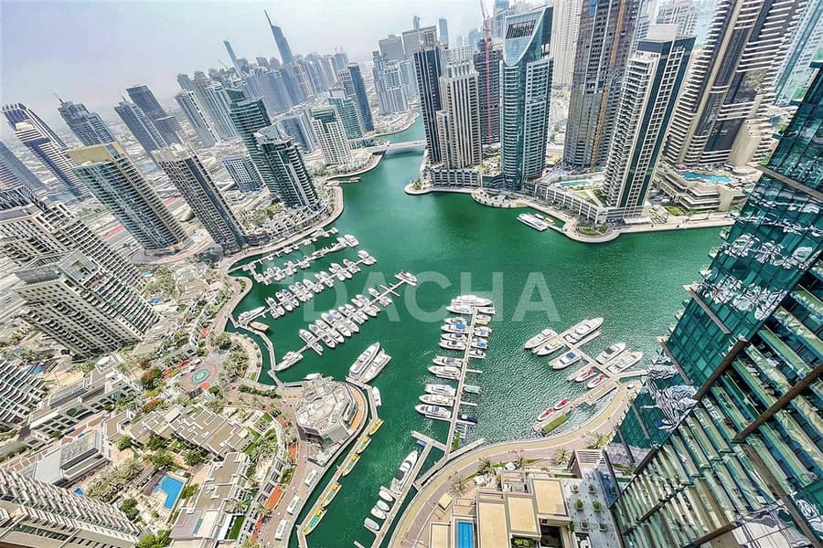 位于迪拜码头，滨海之门，滨海之门1号 1 卧室的公寓 210000 AED - 8661618