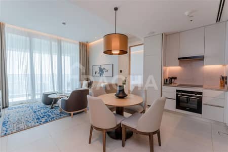 1 Bedroom Apartment for Rent in Jumeirah Beach Residence (JBR), Dubai - Big Layout / High Floor/ Designers furniture