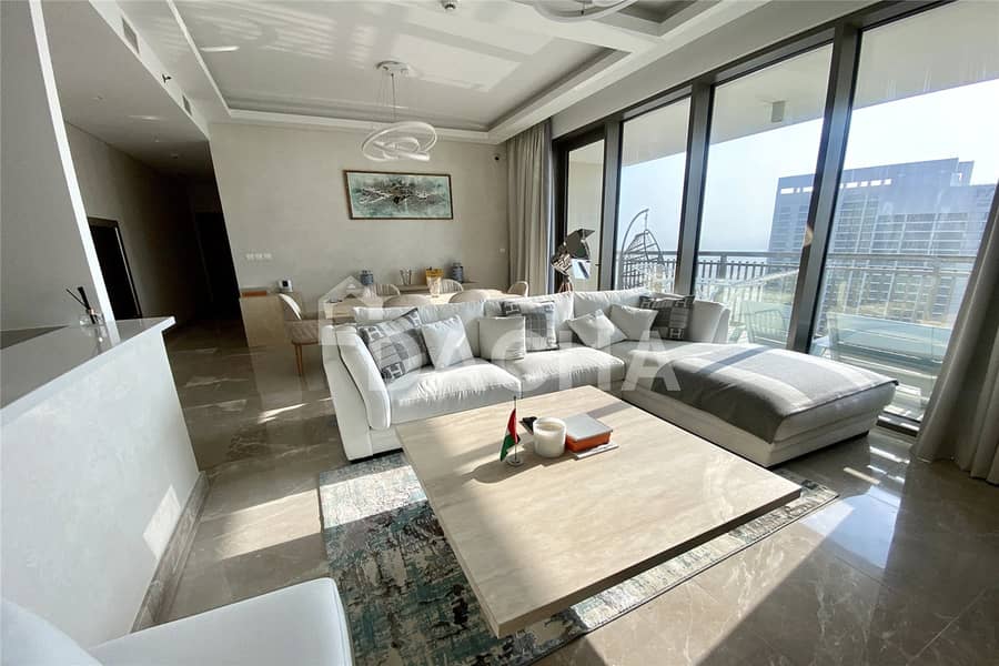 位于迪拜溪港，溪畔18号综合住宅区，溪畔18号A座 2 卧室的公寓 3900000 AED - 8662093