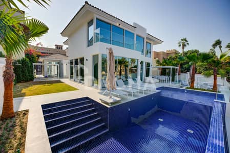 5 Bedroom Villa for Sale in Palm Jumeirah, Dubai - Contemporary | Brand New | Infinity pool