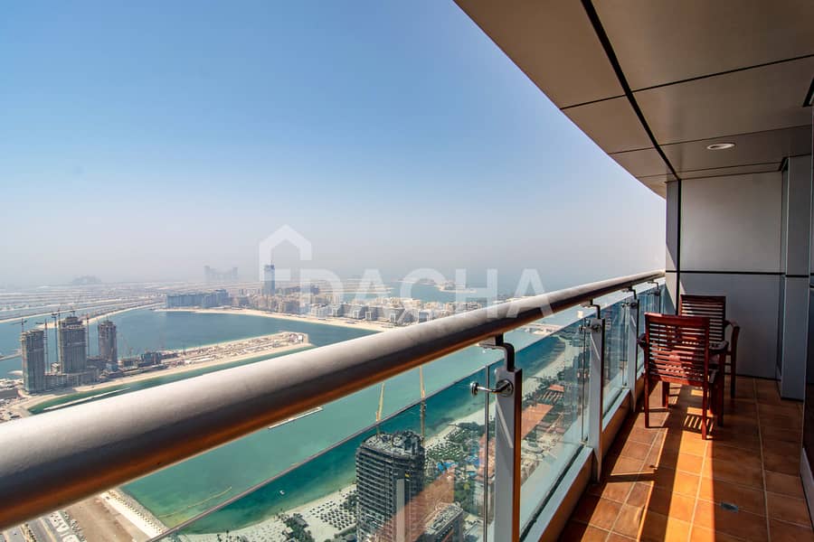 Квартира в Дубай Марина，Принцесс Тауэр, 2 cпальни, 2300000 AED - 8662494