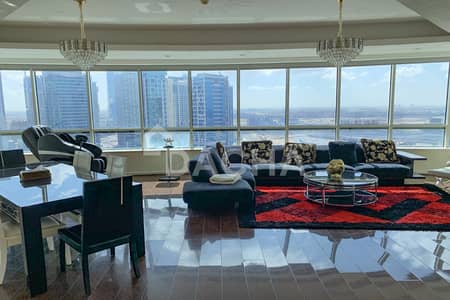 فلیٹ 4 غرف نوم للايجار في دبي مارينا، دبي - شقة في برج هورايزون دبي مارينا،دبي مارينا 4 غرف 240000 درهم - 8662649