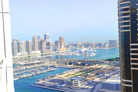 Studio for Rent in Dubai Marina, Dubai - Sea and Marina View / High floor/ 1-4 cheques