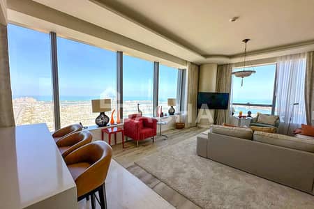 1 Bedroom Apartment for Rent in Palm Jumeirah, Dubai - Multiple Cheques / Corner Unit / Furnished