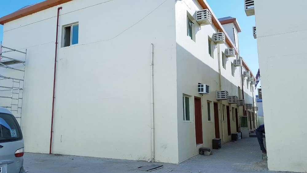 Hot! Clean Labor Camp with Spacious Rooms and Other Facilities For just aed 1550/month all including