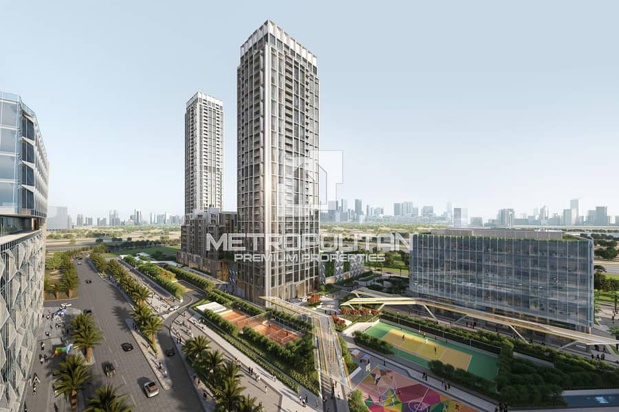 شقة في برج A،ديزاين كوارتر،حي دبي للتصميم 2 غرف 3240000 درهم - 8663574