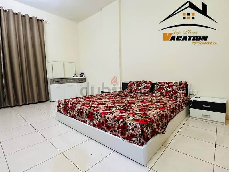 GOOD DEAL # FURNISHED STUDIO DAILY AED 200/- MONTHLY AED 2900/- !!!