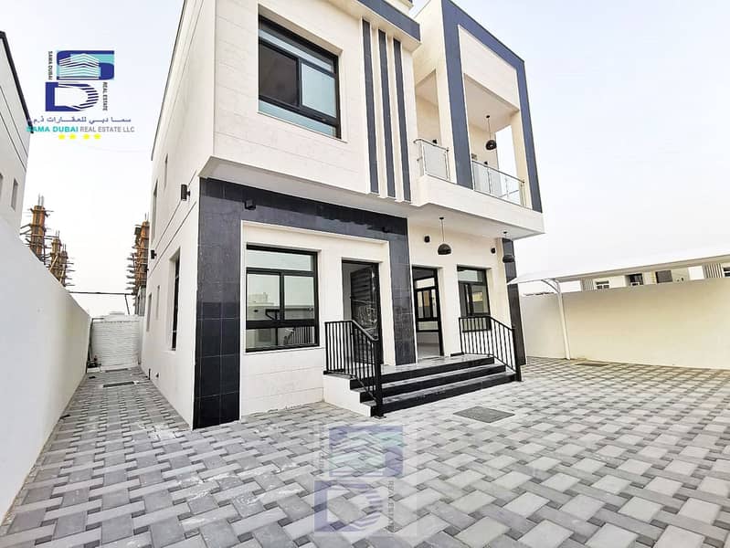 An irreplaceable opportunity at a snapshot price and without a down payment, a modern villa with central air conditioning, close to the mosque, one of