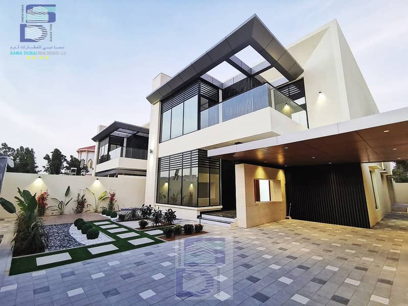 Take advantage of the golden opportunity and fulfill your dream of owning a villa with a very beautiful design and splendid finishes in the most beaut