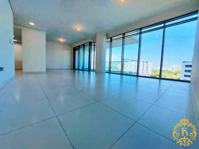 4 Bedroom Flat for Rent in Danet Abu Dhabi, Abu Dhabi - Elegant Size Three Master Bedroom Hall With Parking Pool Gym Maids Room Laundry Room Balconies Wardrobes Apartment At Danet Abu Dhabi For 160k