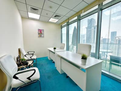 Office for Rent in Business Bay, Dubai - Upgrade your work environment to a sleek and professional office space that caters to your business needs