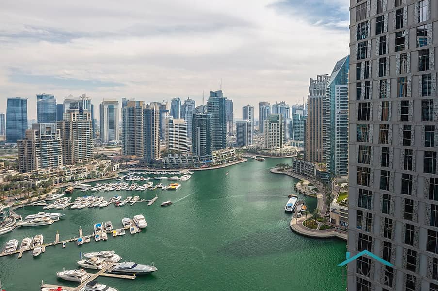 位于迪拜码头，达马克塔楼 1 卧室的公寓 140000 AED - 8665197