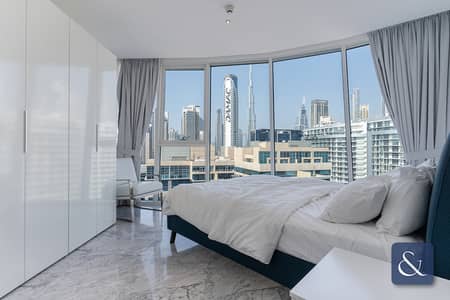 2 Bedroom Apartment for Rent in Business Bay, Dubai - Two Bedrooms | Furnished | Burj Views