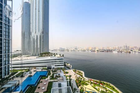 3 Bedroom Flat for Sale in Dubai Creek Harbour, Dubai - Unobstructed Sea View | Vacant | Low Floor