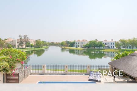 4 Bedroom Villa for Rent in Jumeirah Park, Dubai - Stunning Lake View | Closed Kitchen | AMC