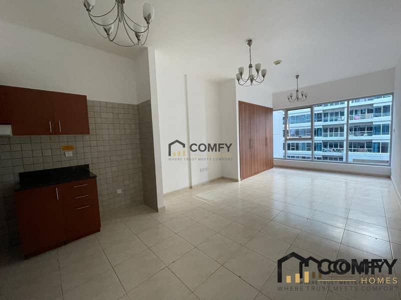 Lower floor | Medium Size Studio Apt. | Community View