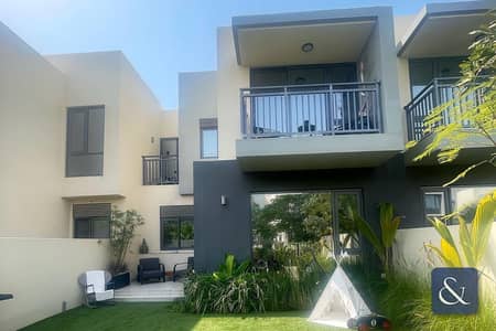 3 Bedroom Townhouse for Sale in Dubai Hills Estate, Dubai - Immaculate | Green Strip | Three Bedroom