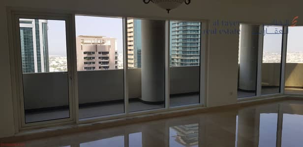 Spacious 3 unfurnished bedroom | Opposite Shaikh Zayed Road | Tennis and Squash Court