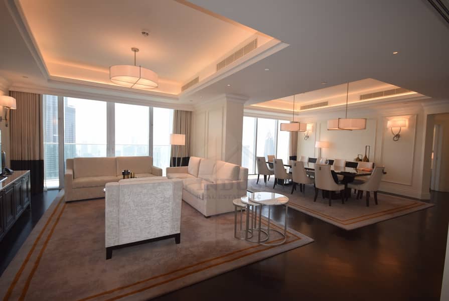 Must See! 4BR + M |Burj & Fountain Views Must See! 4BR + M |Burj & Fountain Views