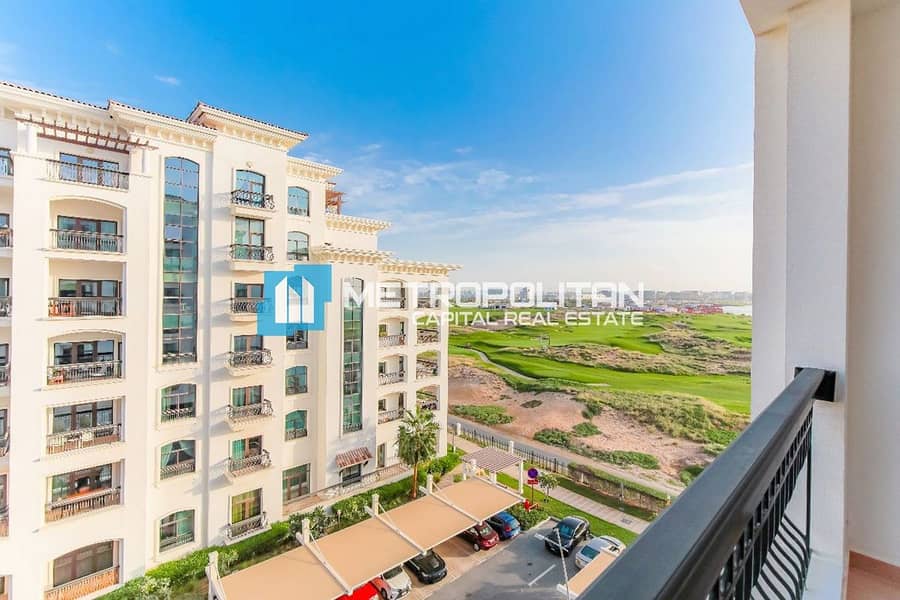 Fully-Furnished|Partial Golf View|Two Balconies