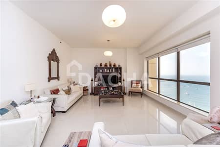3 Bedroom Flat for Sale in Jumeirah Beach Residence (JBR), Dubai - EXCLUSIVE / Sea view / Upgraded / Vacant