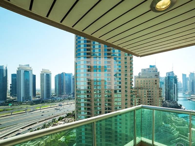 1 BR+study prime location EMAAR 6 TOWERS