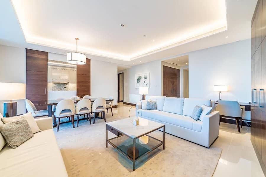 位于迪拜市中心，谦恭公寓天际景观综合大厦 3 卧室的公寓 75000 AED - 5370908