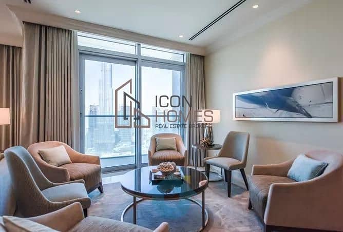 Burj Khalifa View | Modern Amenities | Fully Furnished