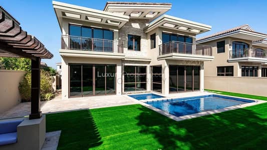 5 Bedroom Villa for Rent in Jumeirah Golf Estates, Dubai - Smart Home Villa I Stunning Golf View I Vacant