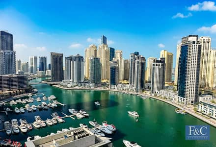 迪拜码头， 迪拜 3 卧室公寓待租 - 位于迪拜码头，阿尔马贾拉街区，阿尔马贾拉1号楼 3 卧室的公寓 300000 AED - 8649880