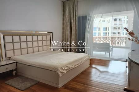 2 Bedroom Apartment for Rent in Palm Jumeirah, Dubai - Extended Terrace | High Floor | Sea View