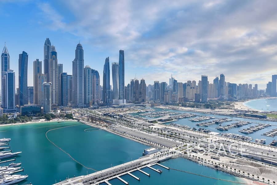 位于迪拜港，艾玛尔海滨社区，滨海景观公寓，滨海景观2号大厦 2 卧室的公寓 5600000 AED - 8647916