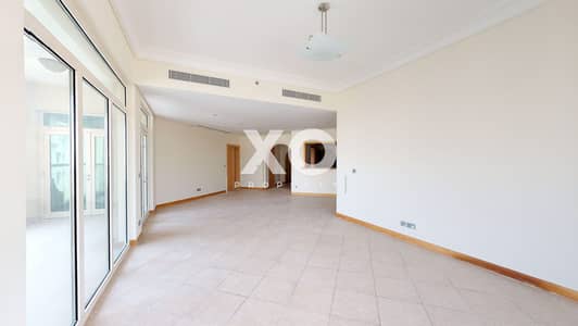 3 Bedroom Apartment for Rent in Palm Jumeirah, Dubai - High Floor | Vacant | Type A | Unfurnished