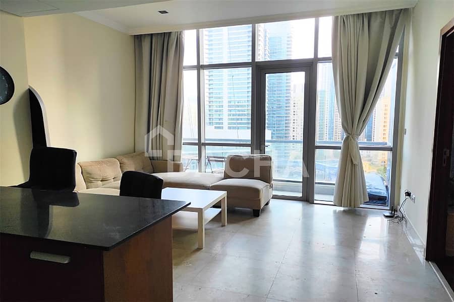 位于迪拜码头，湾区中心，湾区中心西 1 卧室的公寓 120000 AED - 8672422