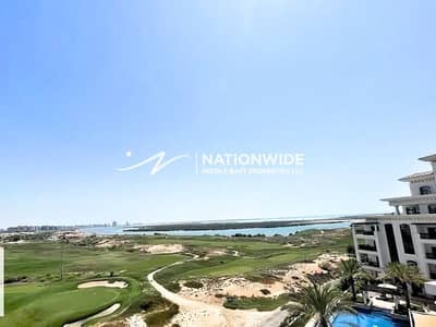 2 Bedroom Apartment for Sale in Yas Island, Abu Dhabi - Elegant 2BR| High Floor| Rented| Golf +Sea Views