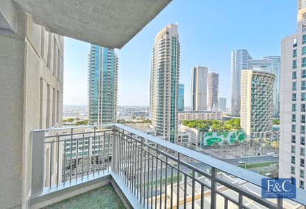 1 Bedroom Apartment for Rent in Downtown Dubai, Dubai - 1 Bed + Study | High Floor | Burj View