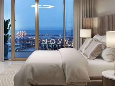 2 Bedroom Apartment for Sale in Dubai Harbour, Dubai - Exclusive | Palm Views | Corner Unit
