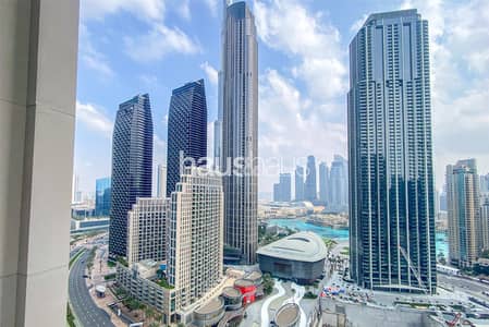 3 Bedroom Apartment for Rent in Downtown Dubai, Dubai - Brand new | Fountain and Burj view | Boulevard