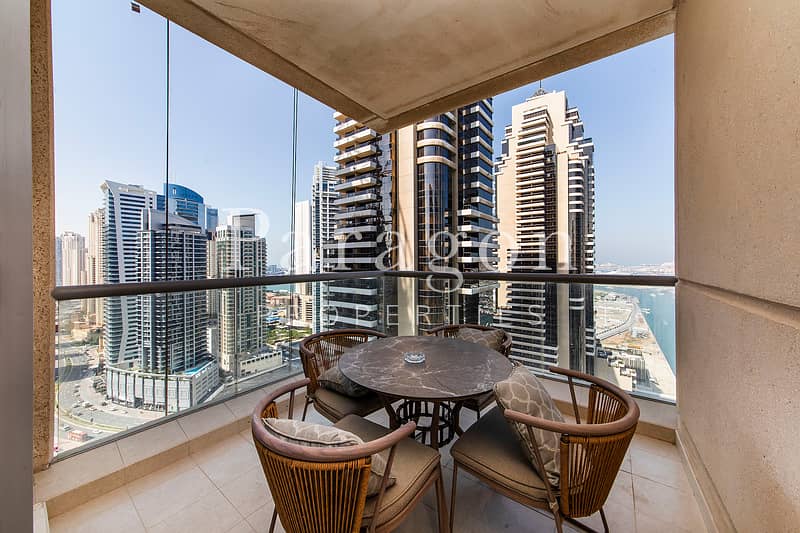位于迪拜码头，蓝色鸢尾大厦 3 卧室的公寓 220000 AED - 8674137