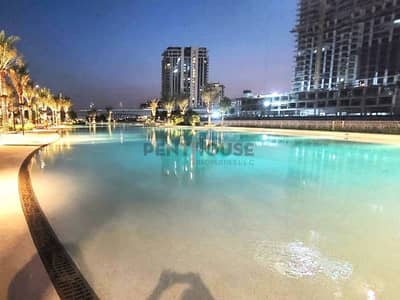 2 Bedroom Flat for Rent in Dubai Creek Harbour, Dubai - Brand New | Negotiable | Pool and community View