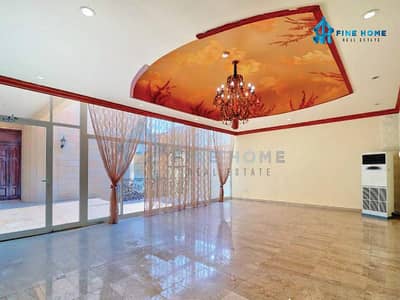7 Bedroom Villa for Rent in Al Bateen, Abu Dhabi - Prime Location | Corner Villa 7MBR w/Extension