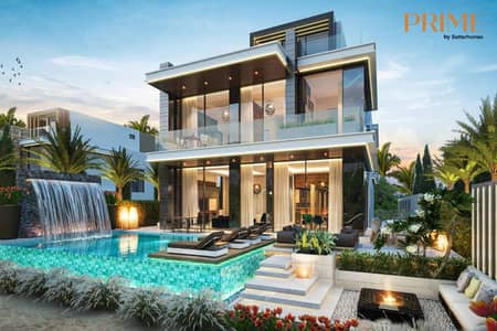 6 Bedroom Villa for Sale in DAMAC Lagoons, Dubai - Lagoon Facing | LV 55 | 14355 Sq Ft Plot