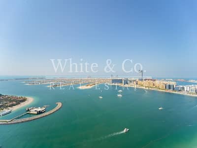 4 Bedroom Apartment for Rent in Dubai Harbour, Dubai - Penthouse | Vacant | Palm Jumeirah View