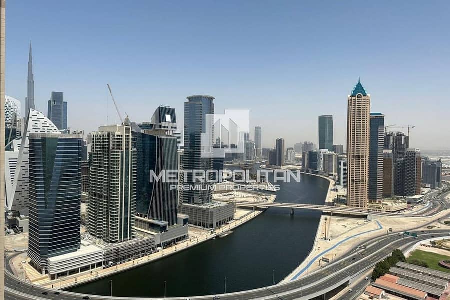 Urgent Sell  | Canal and Burj Khalifa View | Vacant